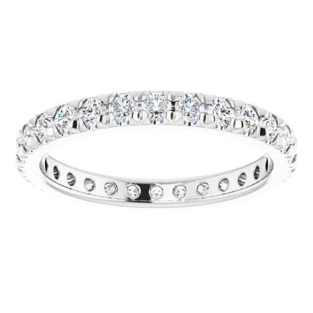 French Set Eternity Band