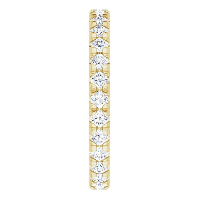 French Set Eternity Band