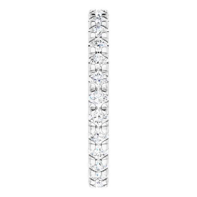 French Set Eternity Band