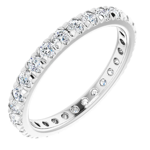 French Set Eternity Band