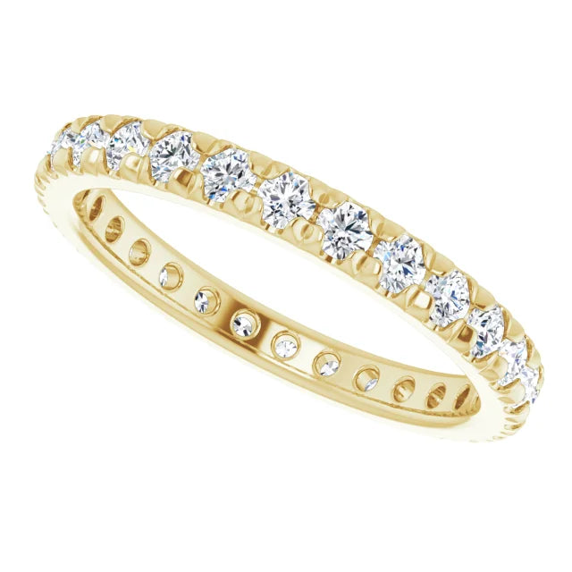 French Set Eternity Band