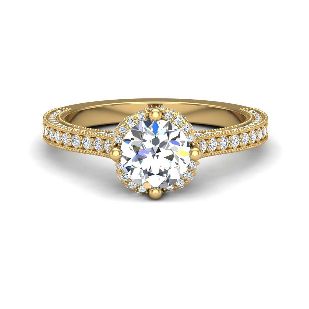 AMOR HALO ENGAGEMENT RING