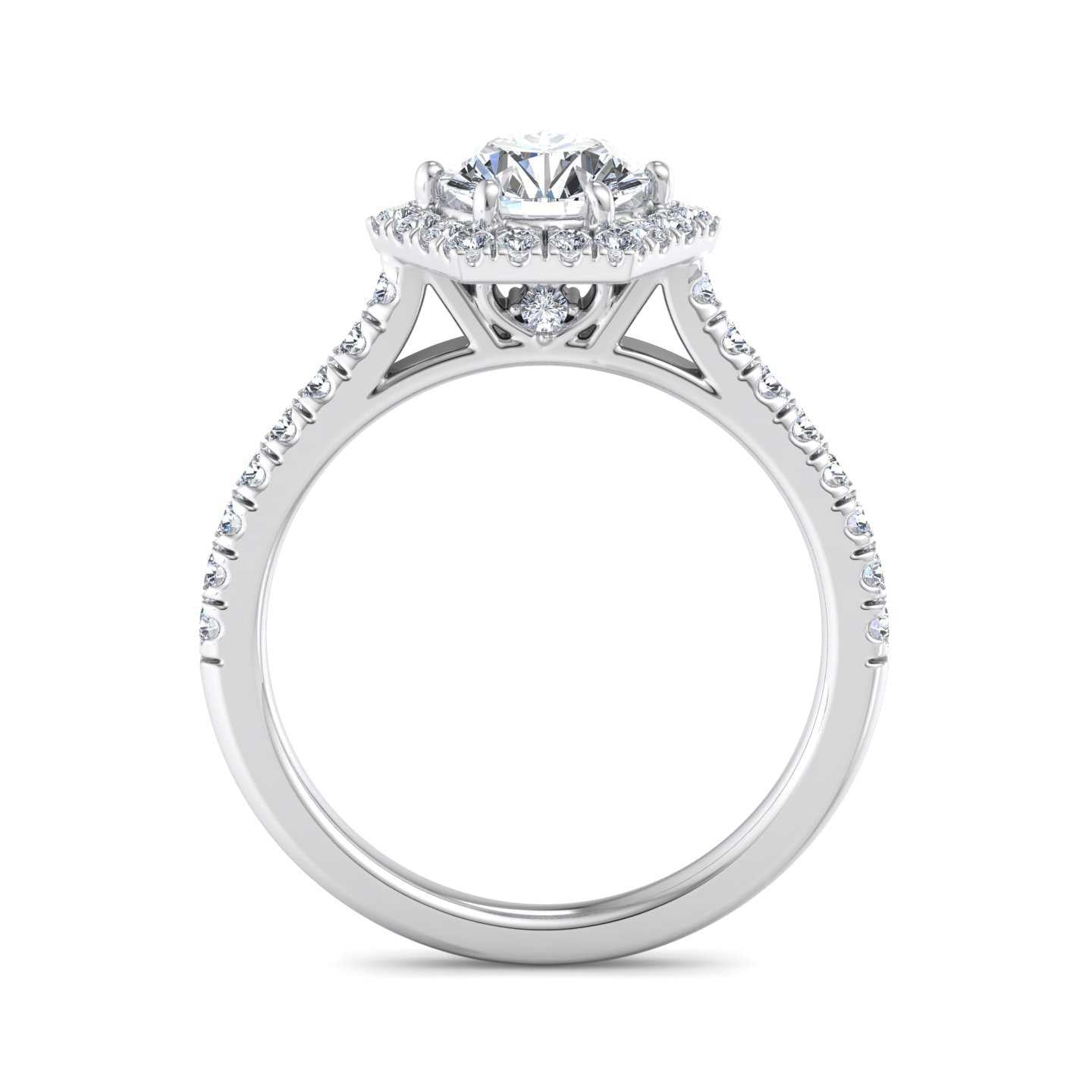 Antonia Engagement Ring – Halo Diamond Brilliance