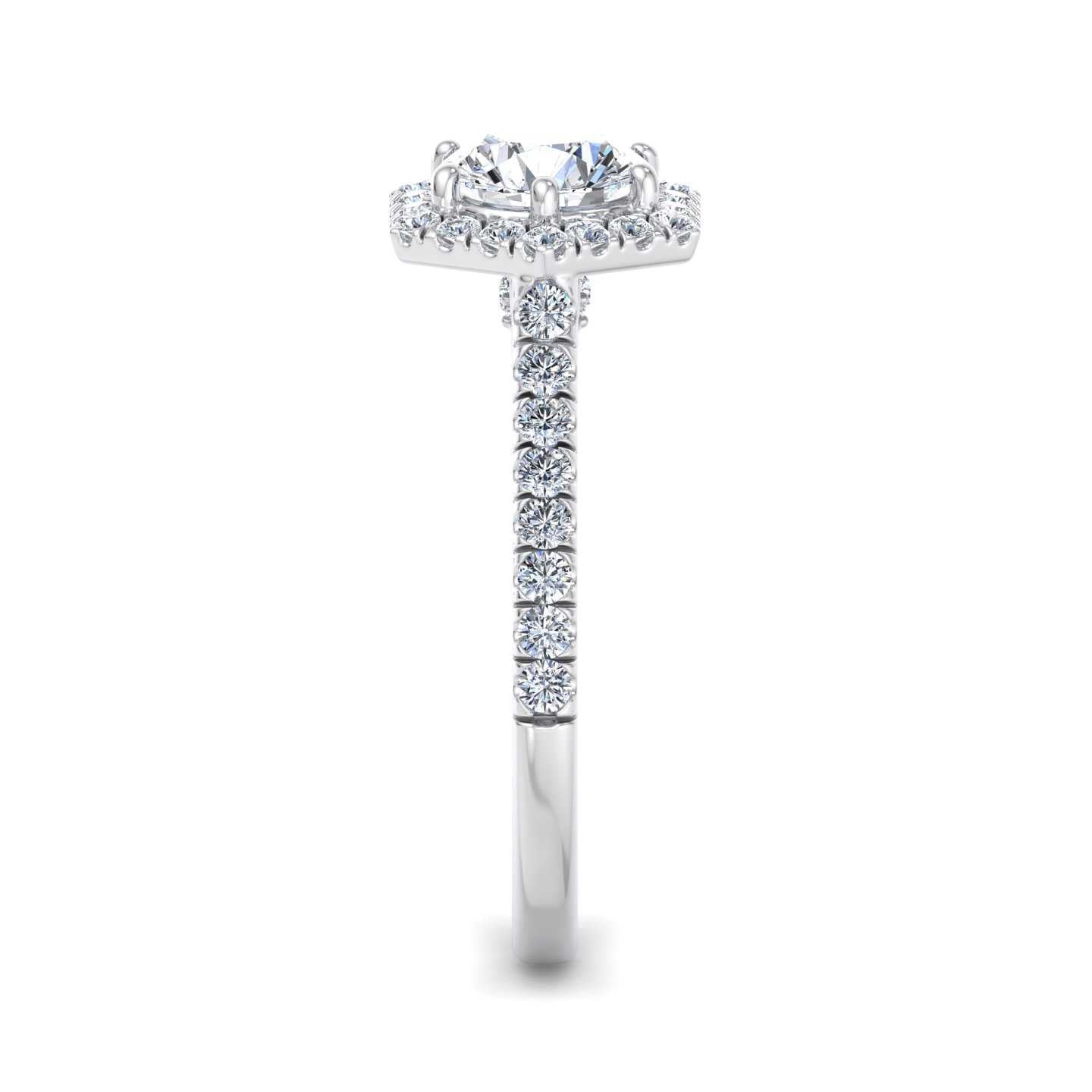 Antonia Engagement Ring – Halo Diamond Brilliance