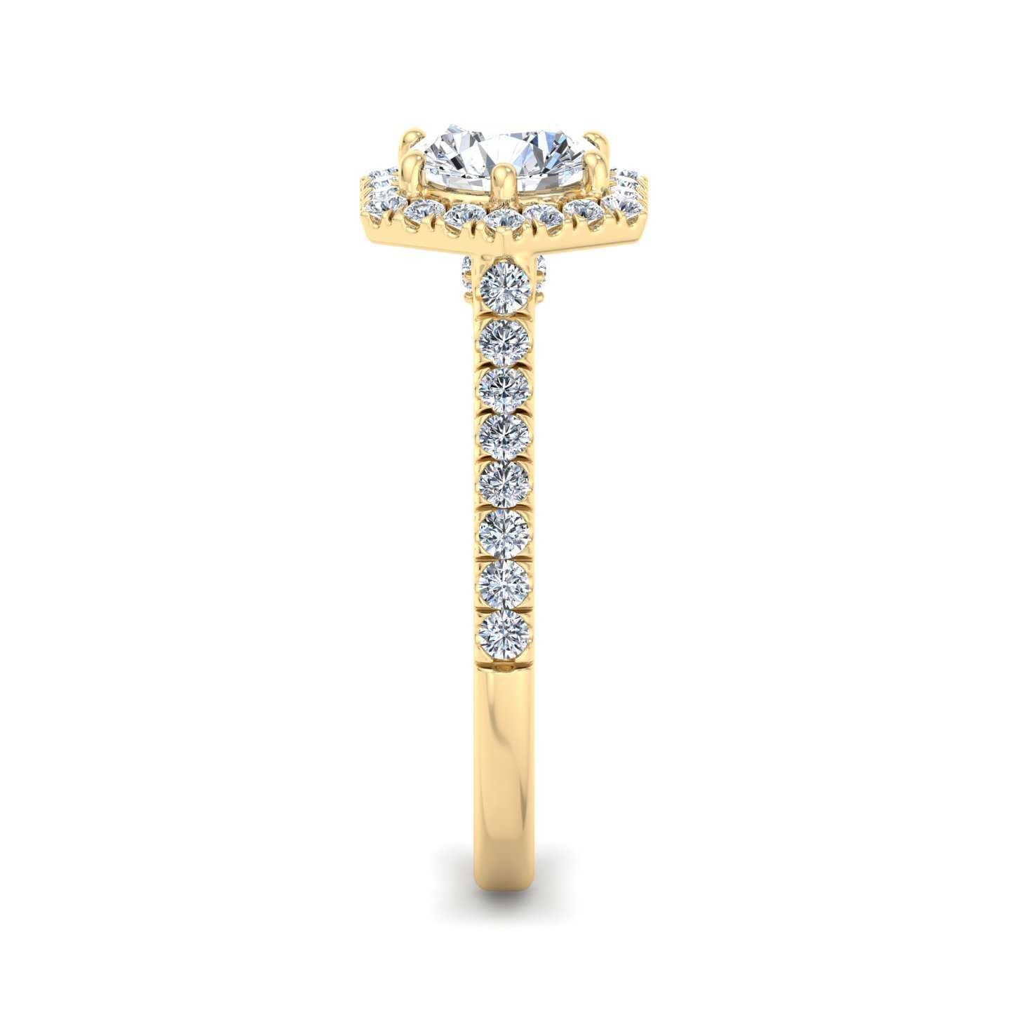 Antonia Engagement Ring – Halo Diamond Brilliance