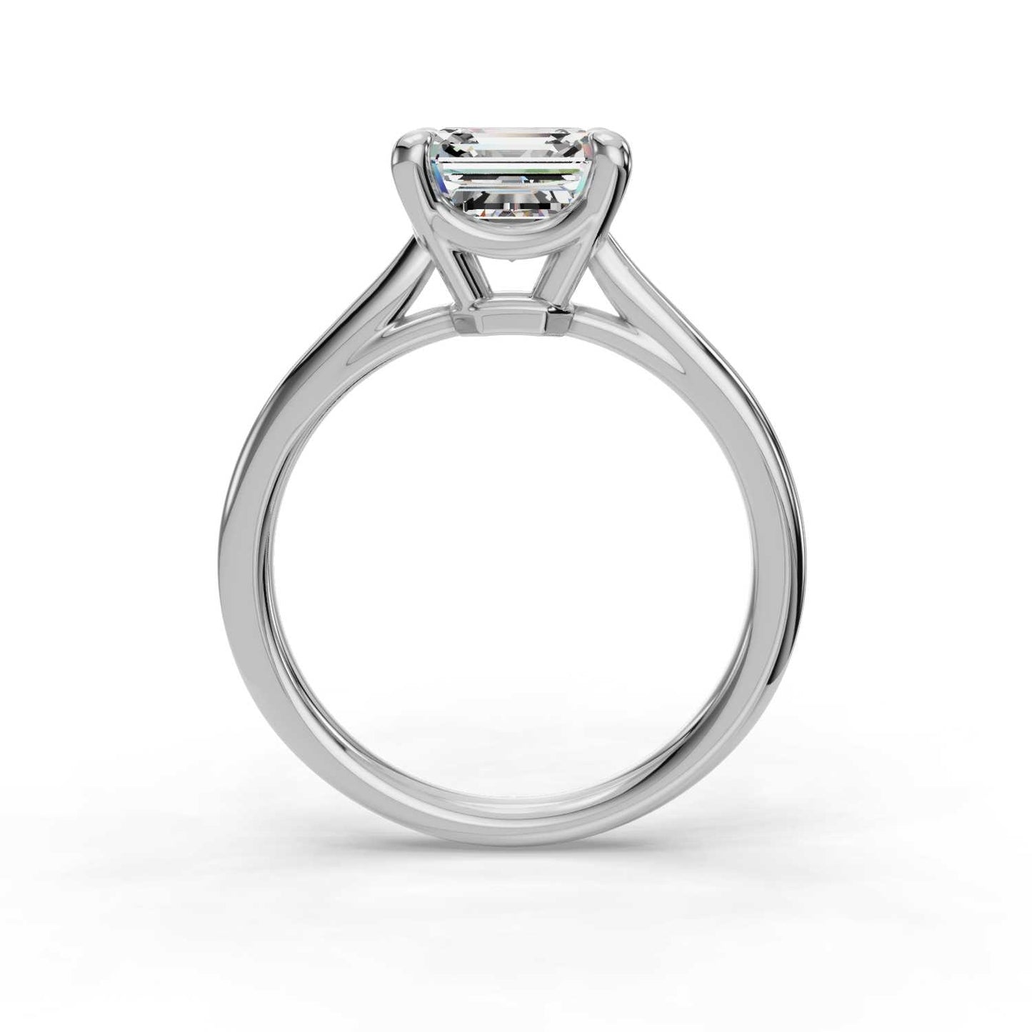 TEJAS ASSCHER SOLITAIRE RING