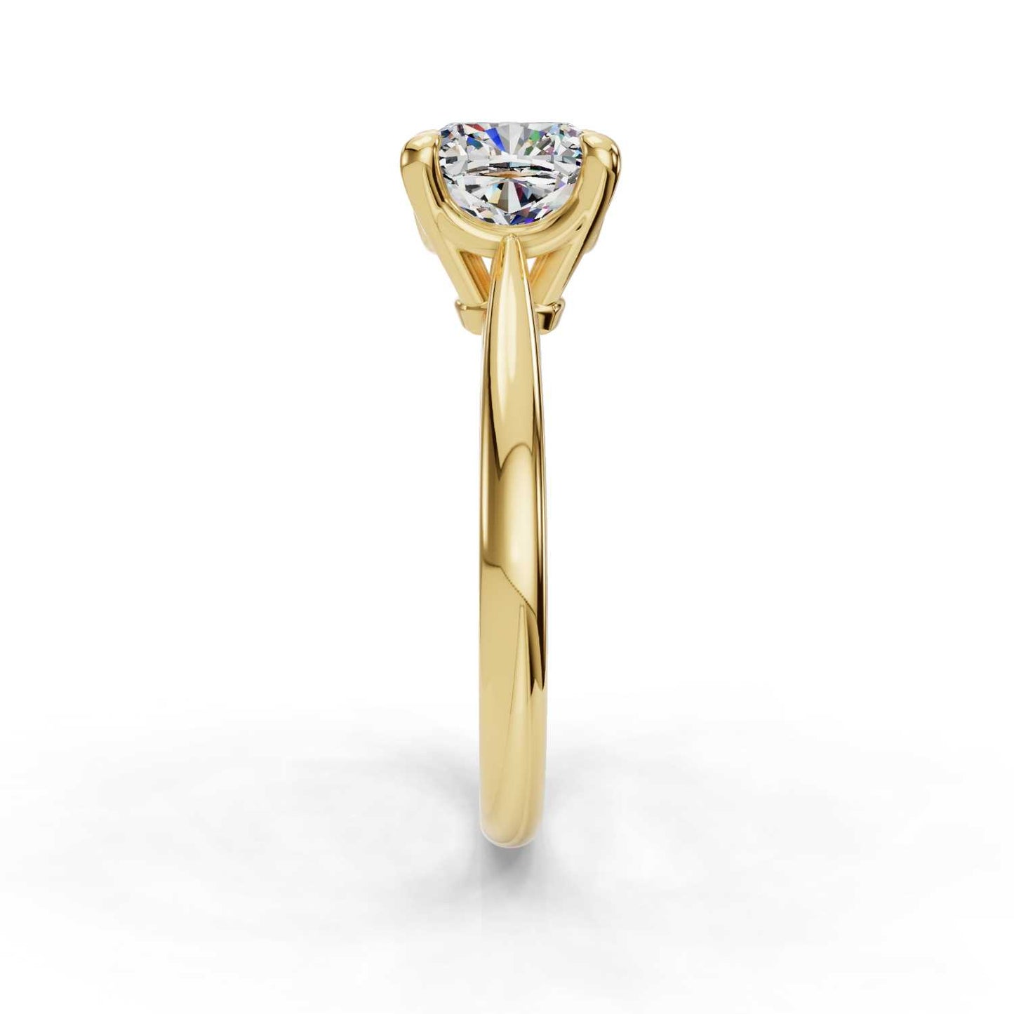 TEJAS CUSHION SOLITAIRE RING