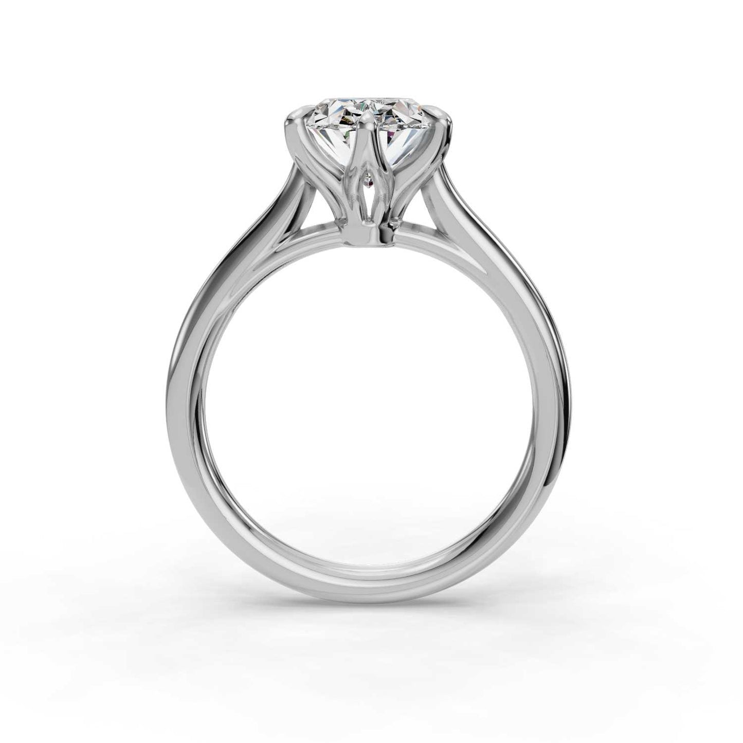 Emma Oval Solitaire Engagement Ring