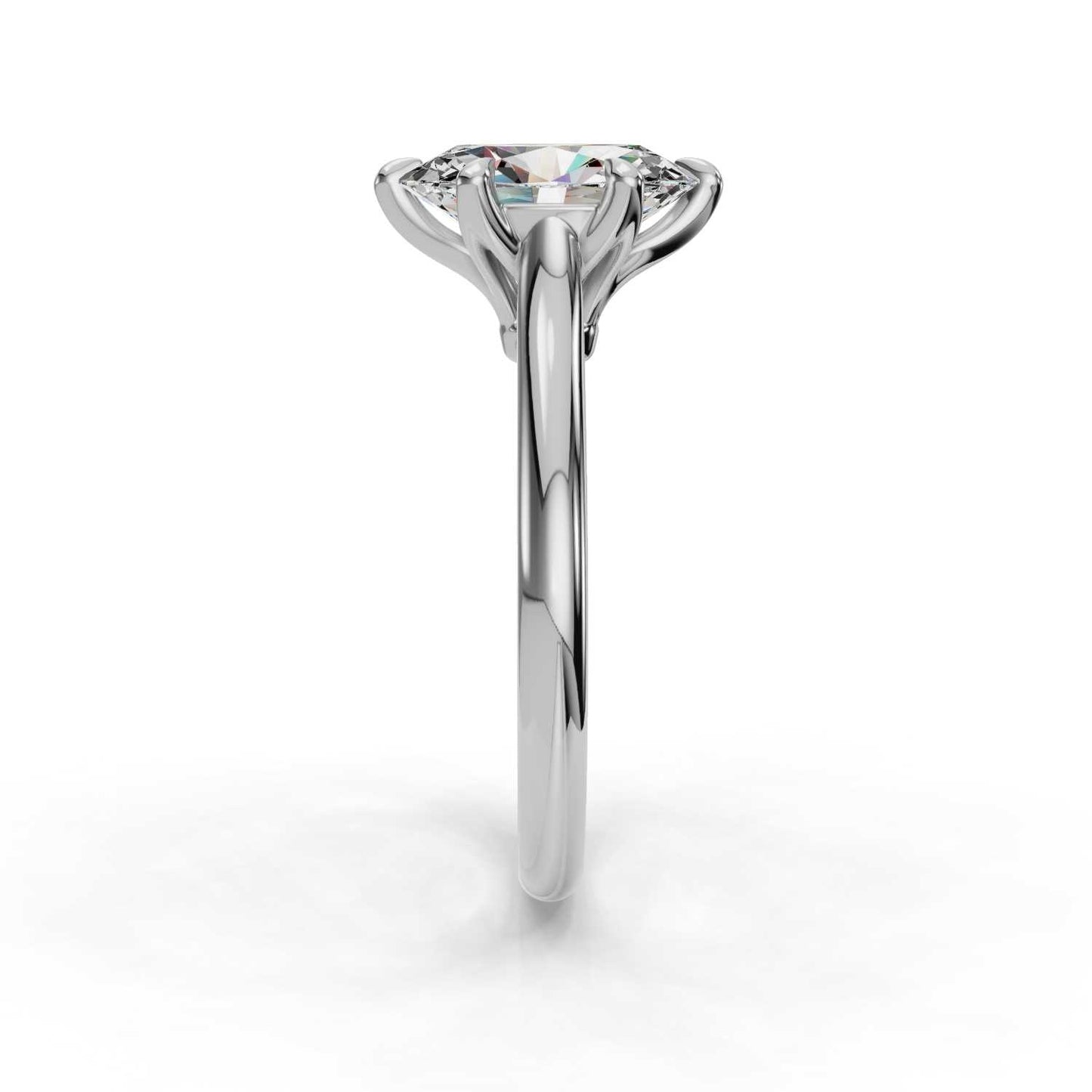 Emma Oval Solitaire Engagement Ring