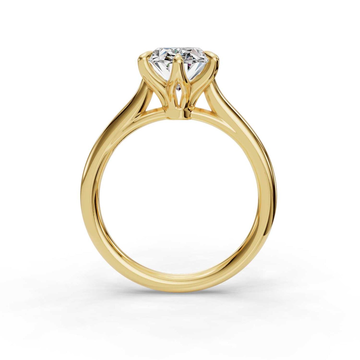 Emma Oval Solitaire Engagement Ring