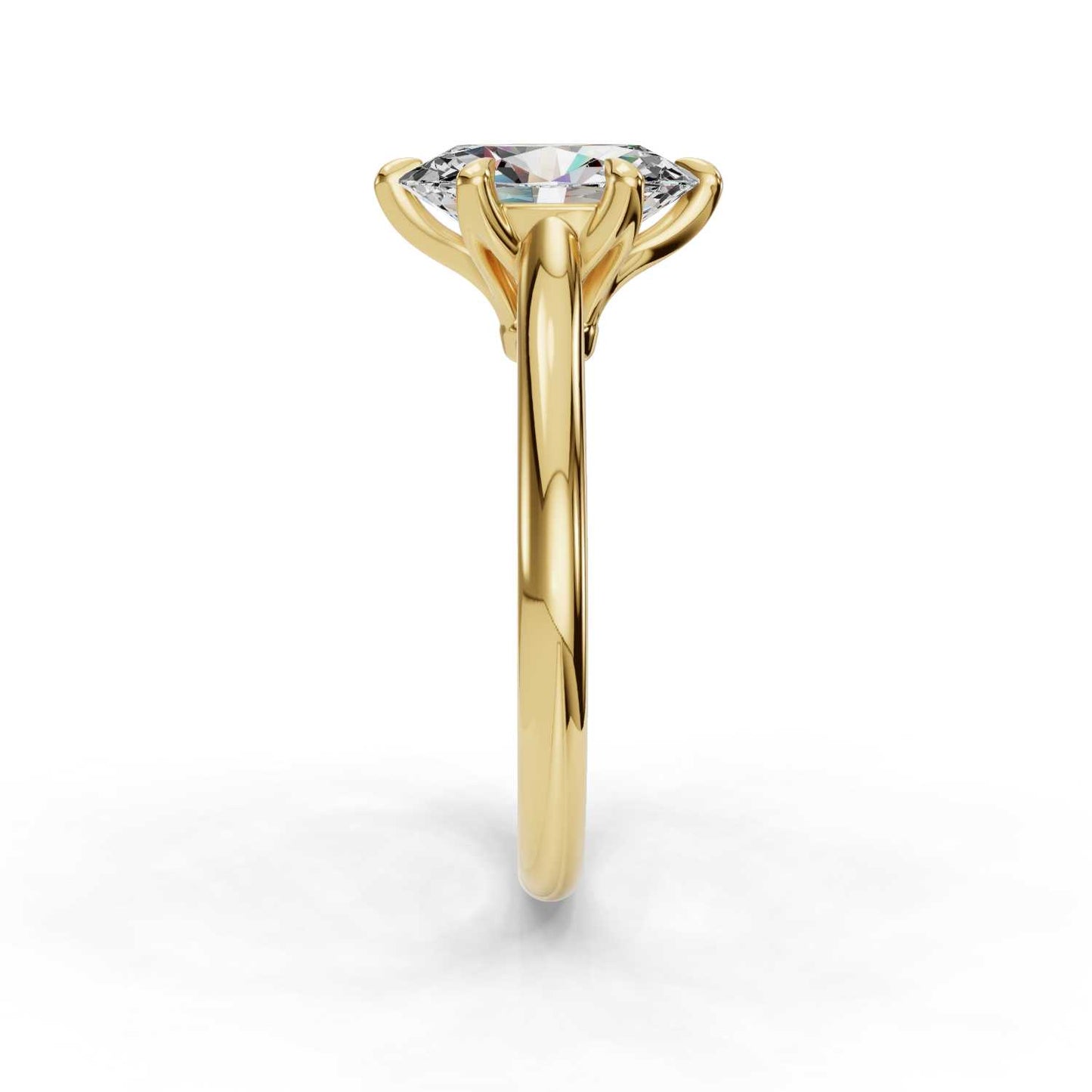 Emma Oval Solitaire Engagement Ring
