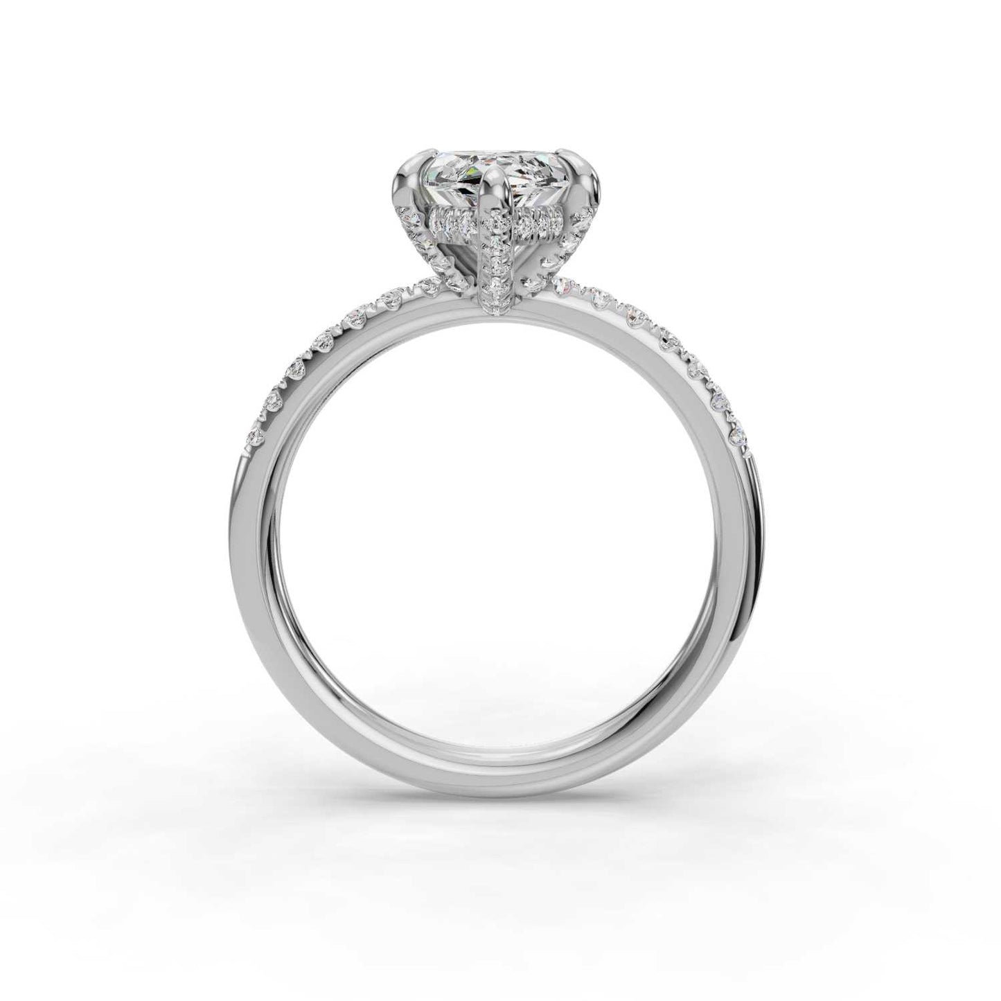 Omnia Engagement Ring-Marquise