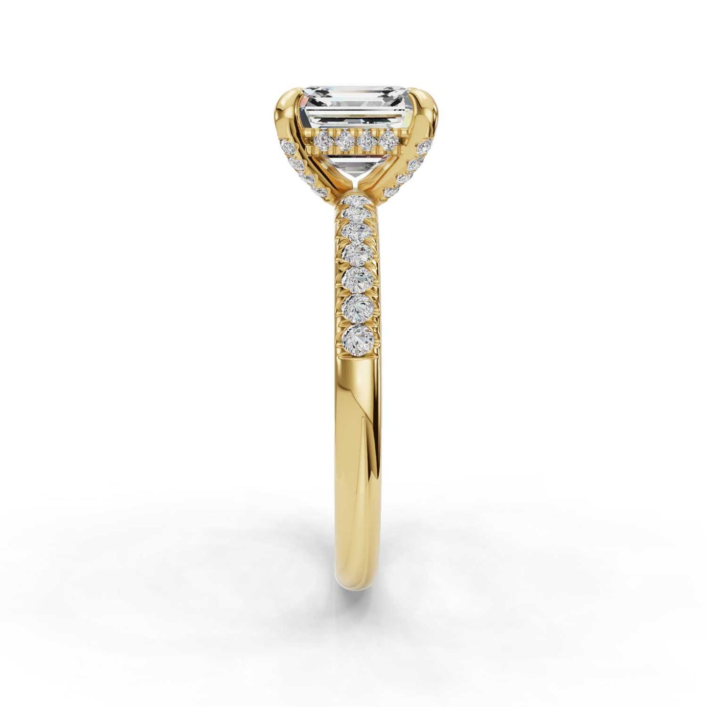 Omnia Engagement Ring-Asscher