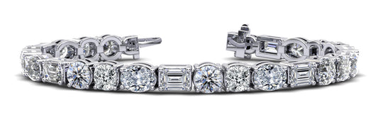 Mixed Shape Brilliance Diamond Bracelet