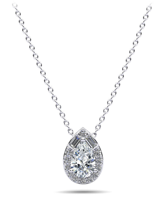 Pear Shape Diamond Dreams Necklace