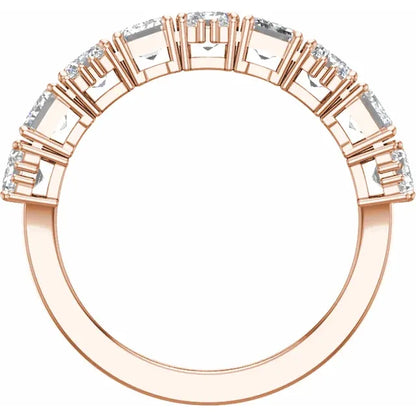 14K 3 CTW Lab-Grown Diamond Anniversary Band