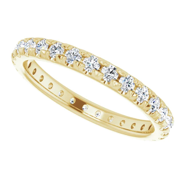 French-Set Eternity Band-RD