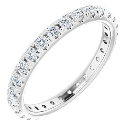 French-Set Eternity Band-RD