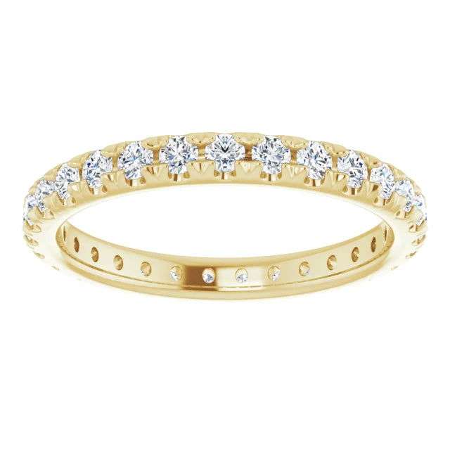 French-Set Eternity Band-RD