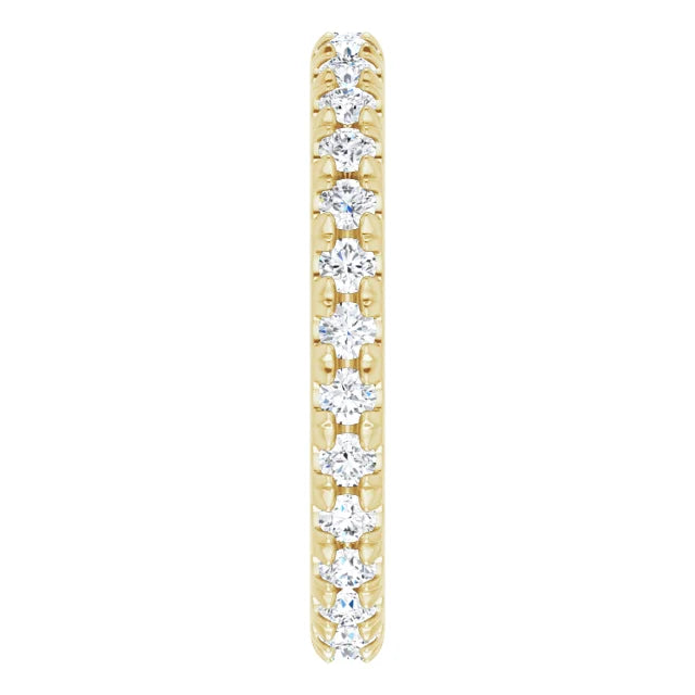 French-Set Eternity Band-RD