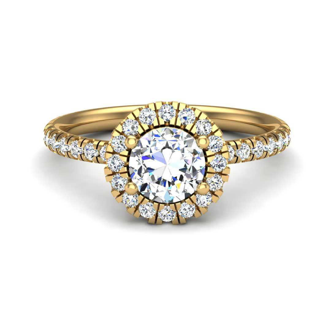 SOFIA HALO ENGAGEMENT RING