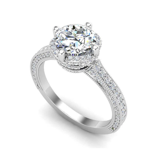 AMOR HALO ENGAGEMENT RING