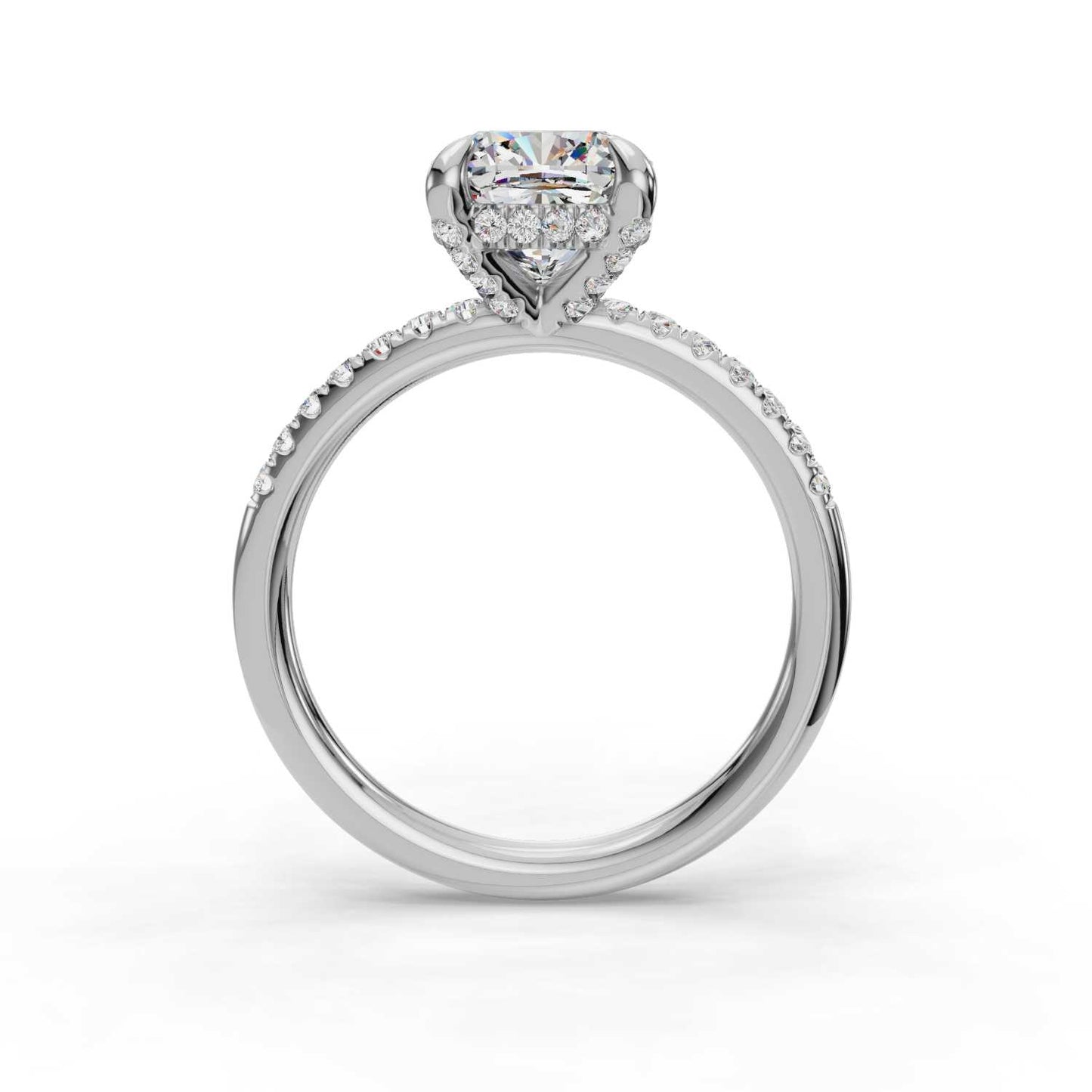 Omnia Engagement Ring-Cushion