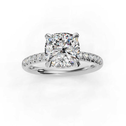 Omnia Engagement Ring-Cushion