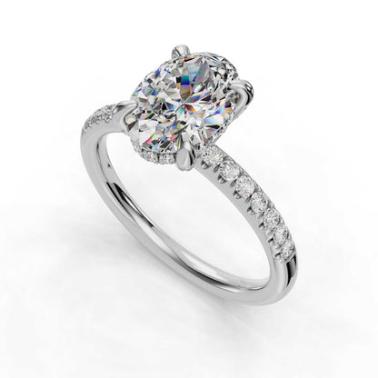 Omnia Engagement Ring-Oval