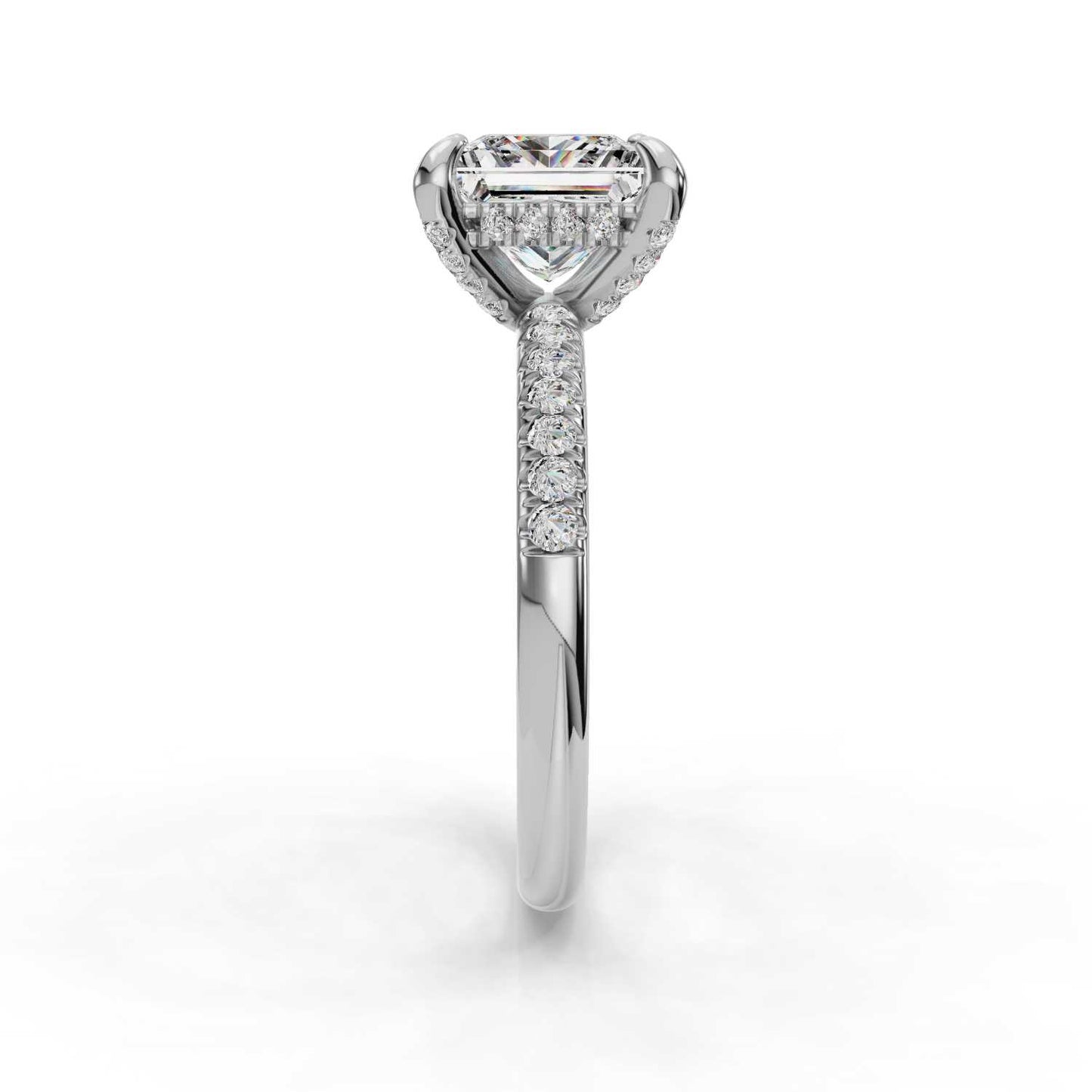 Omnia Engagement Ring-Princess