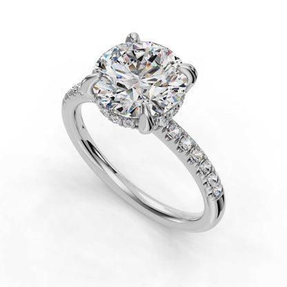 Omnia Engagement Ring-Round