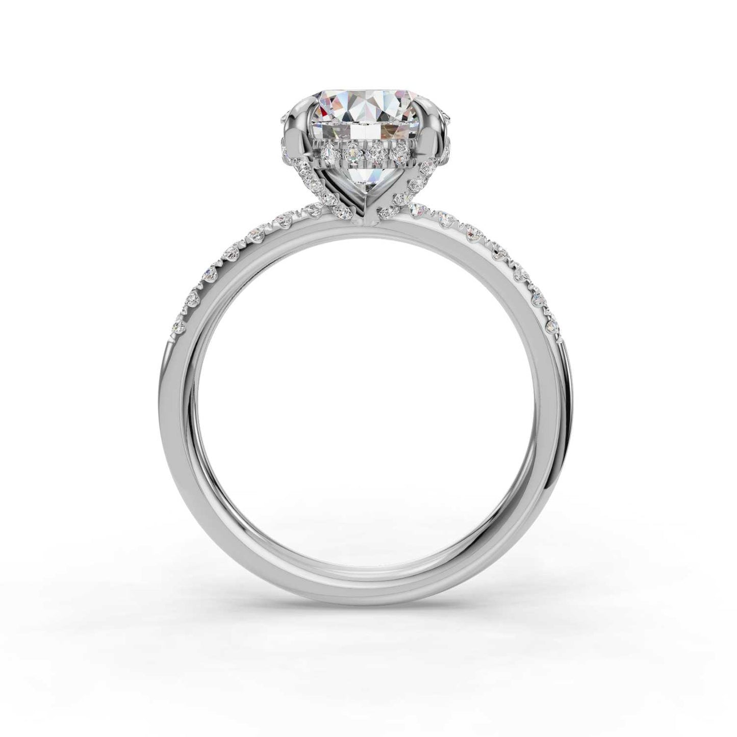 Omnia Engagement Ring-Round