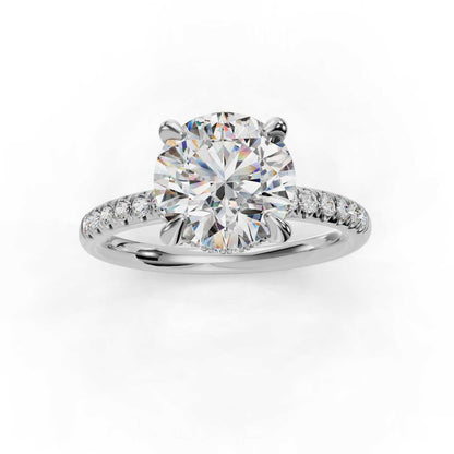 Omnia Engagement Ring-Round