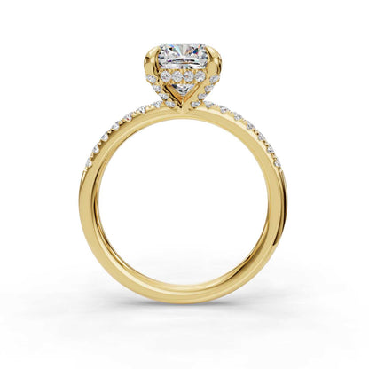 Omnia Engagement Ring-Cushion