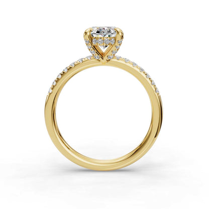 Omnia Engagement Ring-Oval