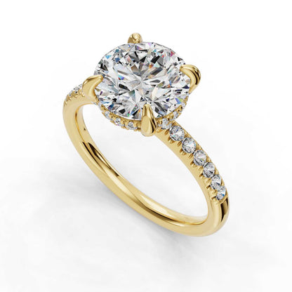 Omnia Engagement Ring-Round