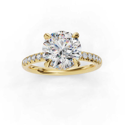 Omnia Engagement Ring-Round