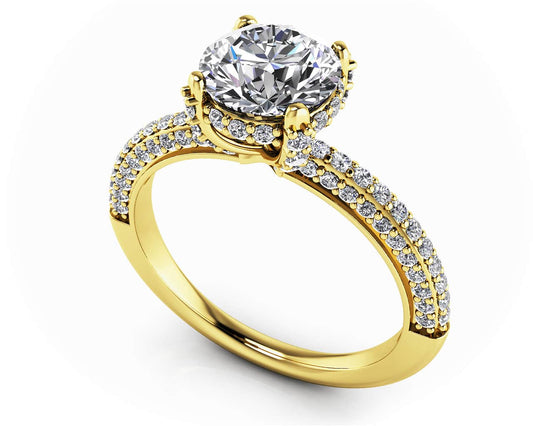 Royal Delight Diamond Engagement Ring