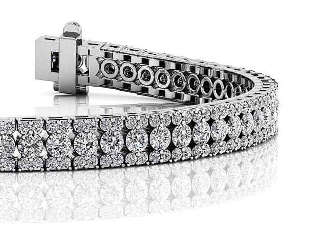 Radiant Diamond Tennis Bracelet