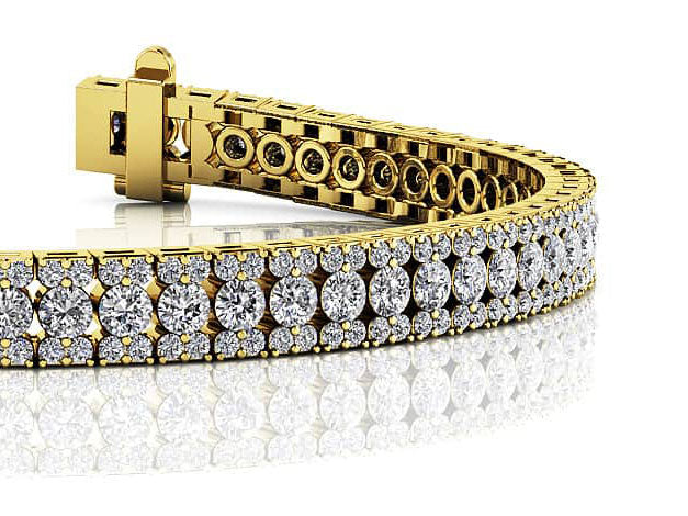 Radiant Diamond Tennis Bracelet