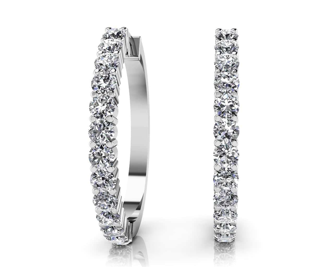 Must Have Diamond Hoop Earrings