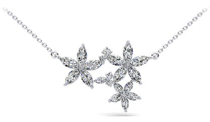 Multi Sized Marquise Diamond Pendant