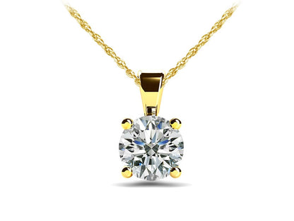 Be Mine Diamond Solitaire Pendant