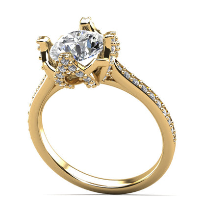 Royal Crown Diamond Ring