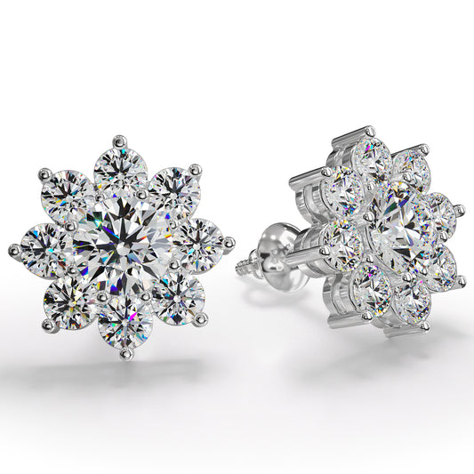 Radiant Elegance Stud Earrings