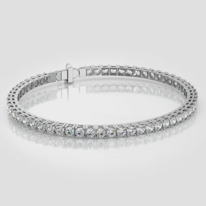 Classic Four Prong Flexible Bangle