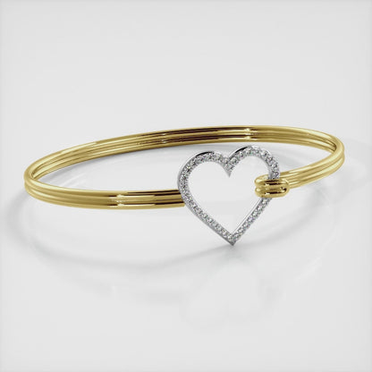 The Sparkling Heart Unity Bracelet