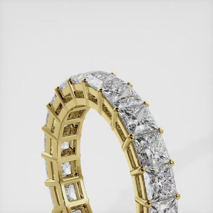 Princess Cut Diamonds Classic Eternity Ring