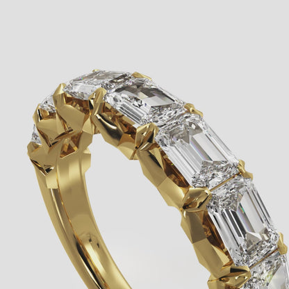 Emerald Cut Dreams Diamond Anniversary Ring