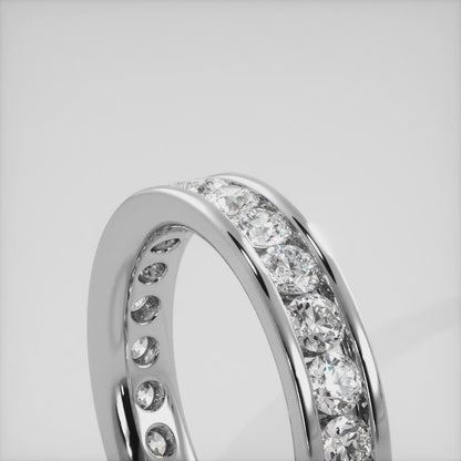 Devoted Channel Set Diamond Eternity Ring